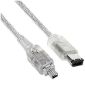 Kabel Firewire 400, złącze 6m/4m, 80cm, Promocja!