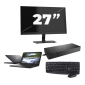 Dell Latitude 3310 - Intel Core i3-8e Generatie - 13 cali - 8 GB RAM - dysk SSD 256 GB - Windows 11 Home + 1 monitor 27 cali