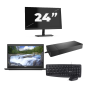Dell Latitude 3420 - Intel Core i3 11. generacji - 14 cali - 16GB RAM - 256GB SSD - Windows 11 Home + 1x Monitor 24 cali