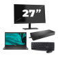 Dell Latitude 3420 - Intel Core i3 11. generacji - 14 cali - 16GB RAM - 256GB SSD - Windows 11 Home + 1x Monitor 27 cali