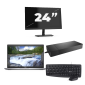 Dell Latitude 5420 - Intel Core i3 11. generacji - 14 cali - 16GB RAM - 256GB SSD - Windows 11 Home + 1x Monitor 24 cali