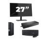 Dell OptiPlex 7070 Micro USFF – Intel Core i5-9. generacji – 8 GB RAM – 256 GB SSD – Windows 11 + 1x 27-calowy monitor