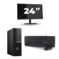 Dell OptiPlex 7080 USFF — Intel Core i5-10. generacji — 8 GB RAM — 256 GB SSD — Windows 11 + 1 x 24-calowy monitor