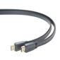 Kabel płaski Cableexpert HDMI męsko-męski, 1,8 m, czarny