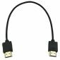 Ultracienki kabel HDMI V1.4, M/M 50CM, średnica zewnętrzna=3,2