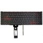 Klawiatura do notebooka Acer Nitro AN515-54 AN517-51 z czerwonym podświetleniem