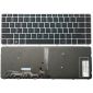 Klawiatura do notebooka HP EliteBook Folio 1040 G3 z podświetlaną srebrną ramką