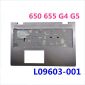 Ramka notebooka Podpórka pod nadgarstki do HP ProBook 650 G4 Srebrna L09603-001