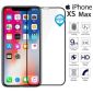 Zabezpieczenie ekranu ze szkła hartowanego 3D do iPhone'a XS Max 9h - czarne