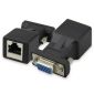 Adapter żeński RJ45 na żeński VGA