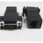 Adapter RJ45 żeński na męski VGA