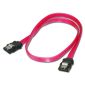 Kabel do transmisji danych SATA z klipsem montażowym XL 50cm (SATA50CLIP)