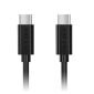Kabel USB 2.0 USB-C M/M do ładowania/synchronizacji danych, czarny, 200 cm QC3.0 i obsługa wyjścia 3A