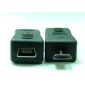 Adapter USB micro męski na mini żeński