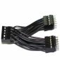 9-pinowy kabel rozdzielacza HD Audio z wewnętrznym złączem Y, 10 cm