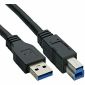 Kabel USB 3.0, A/B, 1,8 M luzem
