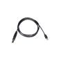 Kabel USB 2.0 typu B męski na USB-C męski, 100 cm, czarny
