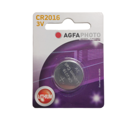 AgfaPhoto CR2016 Bateria 3V, Blister 1 szt