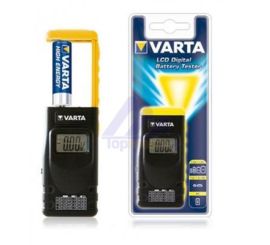 Cyfrowy tester akumulatorów Varta z wyświetlaczem LCD