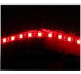 Taśma LED do modowania obudów, 30cm, czerwona, 4-pin molex