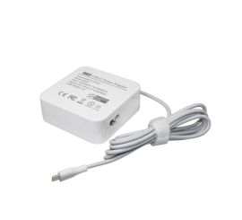 Uniwersalny zasilacz do notebooka 87 W TYPEC Type-C USB-C Automatyczny Zawiera przewód zasilający w kolorze białym