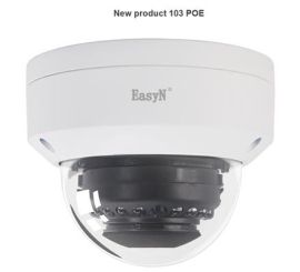 Bezprzewodowa kamera IP kopułkowa EasyN zewnętrzna 4,0 megapiksela, H.265, P2P, funkcja nocna na podczerwień A103J3N01 WYPRZEDANE
