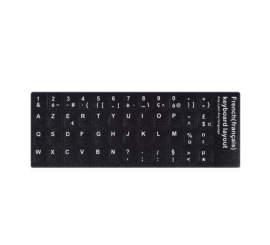 Arkusz naklejek na klawiaturę AZERTY