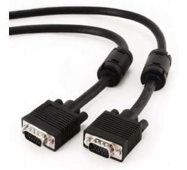 Premium VGA HD15M/HD15M, podwójnie ekranowany, z 2*ferrytowym kablem o długości 10 stóp, kolor czarny