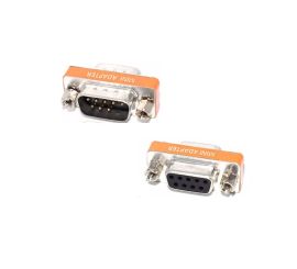 Adapter RS232 DB9 męski na żeński DB9