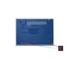 1 gumowa stopka do notebooka dla Lenovo Think P50s T560 T550 W550s itp.