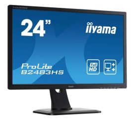 iiyama ProLite B2483HS-B1 – 24 cale – 1920x1080 – DVI – HDMI – VGA – Czarny