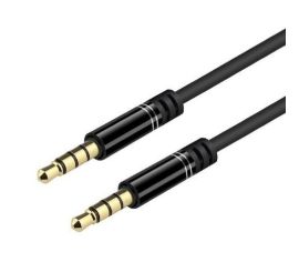 Kabel stereo TRRS Jack 3,5 mm (4-biegunowy) M/M, 3 m