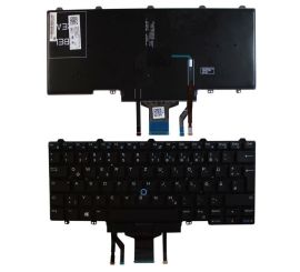 Klawiatura do notebooka Dell Latitude E5450 Podświetlana bez ramki niemieckiej