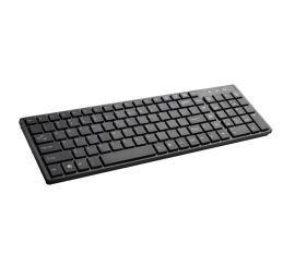 Przewodowa klawiatura USB, klawisze UV ​​„Chocolate” US-Layout, czarna, K-5106