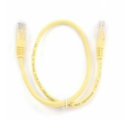 Kabel krosowy Cableexpert UTP CAT5e, żółty, 0,5m