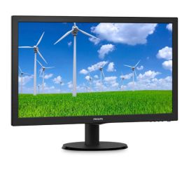 Philips 243S5LJMB - 24 cale - 1920x1080 - DP - DVI - HDMI - VGA - Czarny