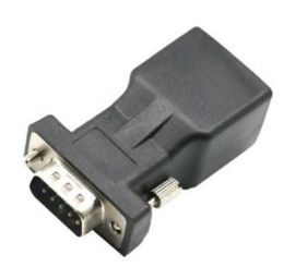 Adapter żeński RJ45 na męski DB9