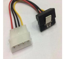 Kabel zasilający Molex męski na 90° SATA