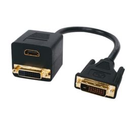Kabel DVI-D męski DVI-D i żeński HDMI (CAB-TCM564)