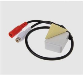 Monitor dźwięku CCTV ze złączami RCA + DC5.5*2.1MM