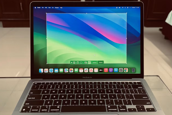 zrzut ekranu apple macbook