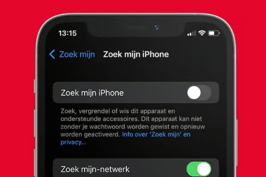 Wyłączanie funkcji Znajdź mój iphone